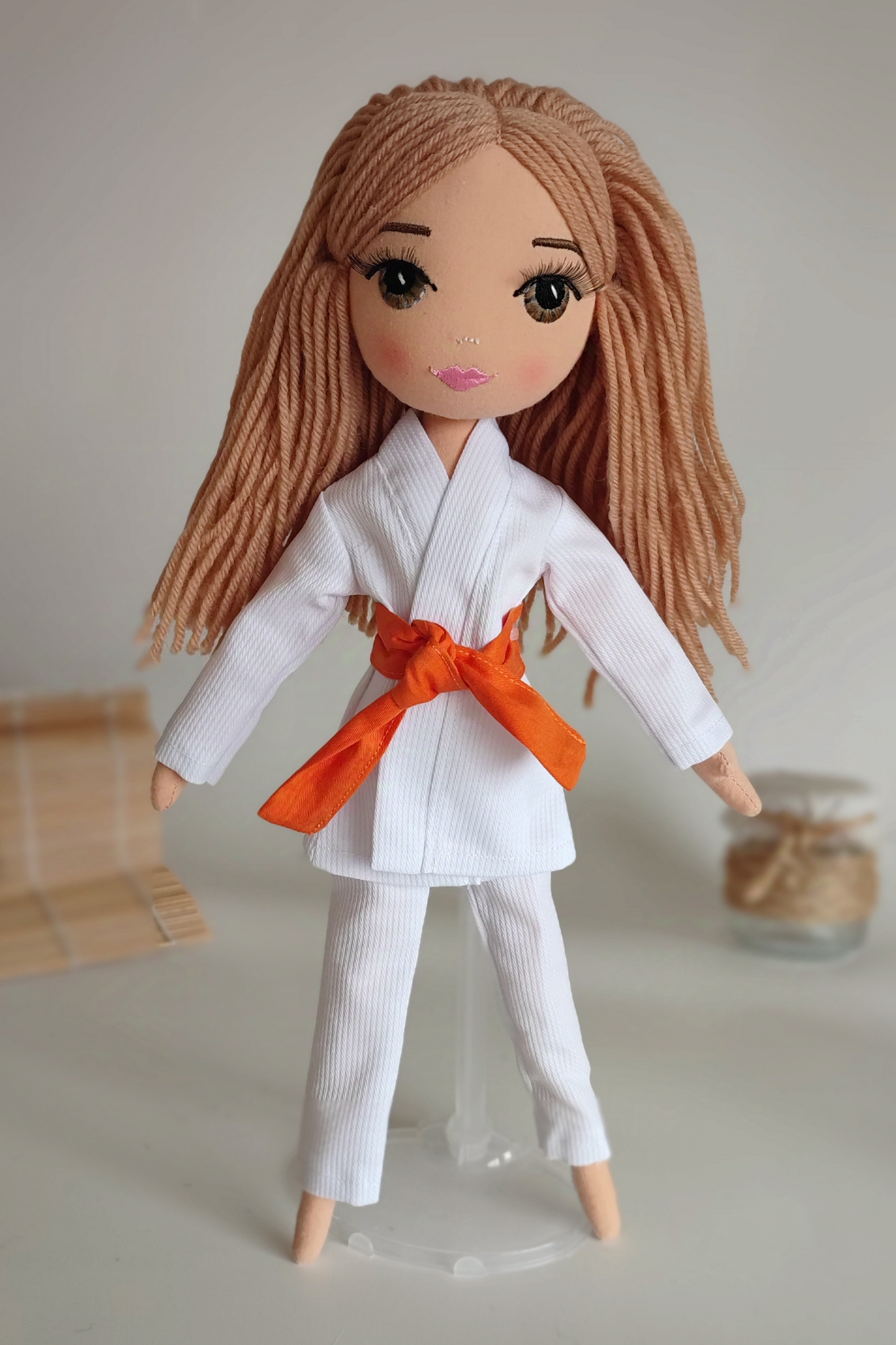 Muñeca Judo, Karate y Taekwondo