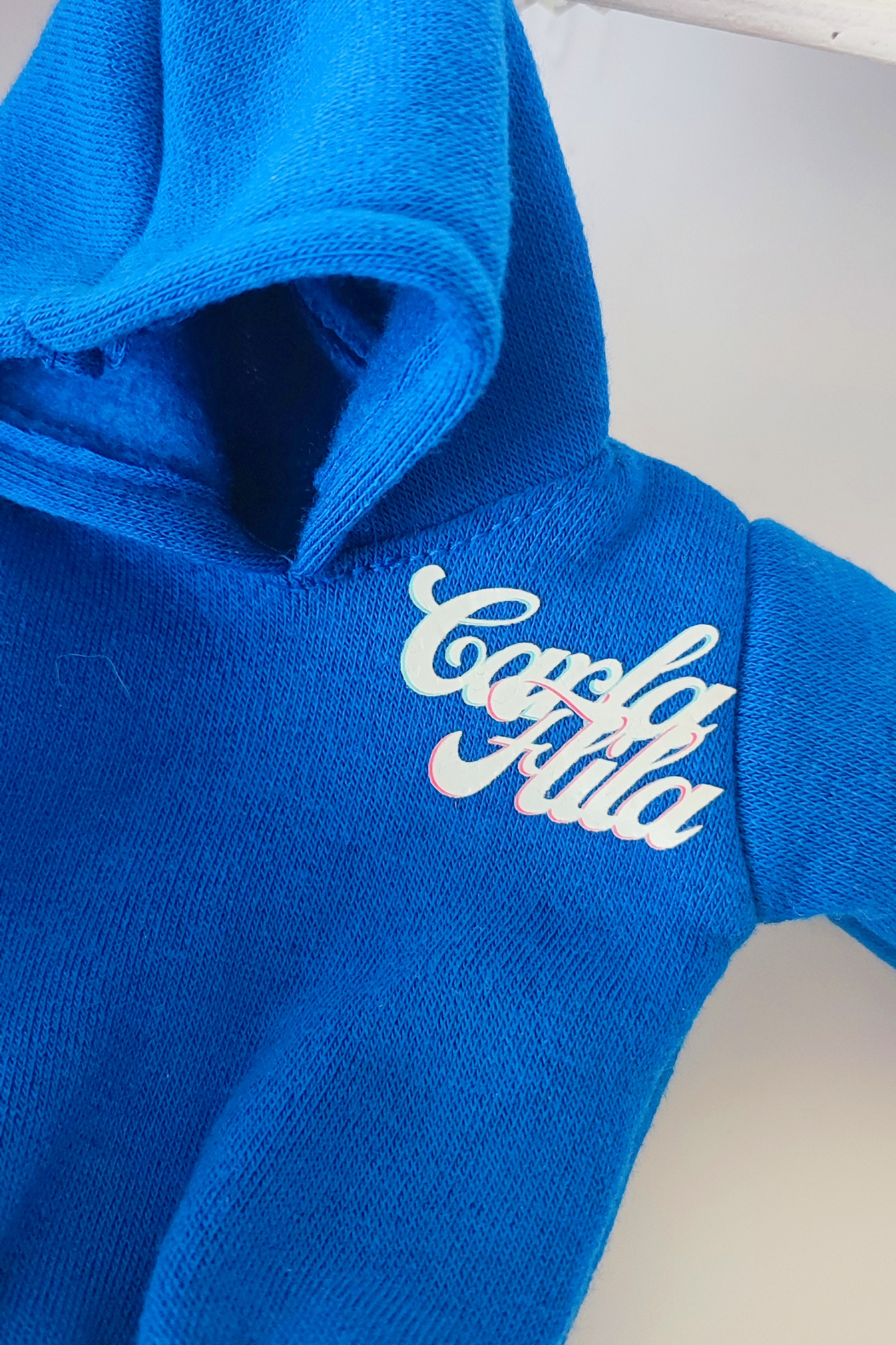 Blue Sweatshirt: Carla Flila